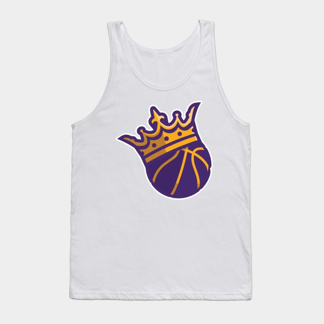 King of Basketball Tank Top by inkstyl